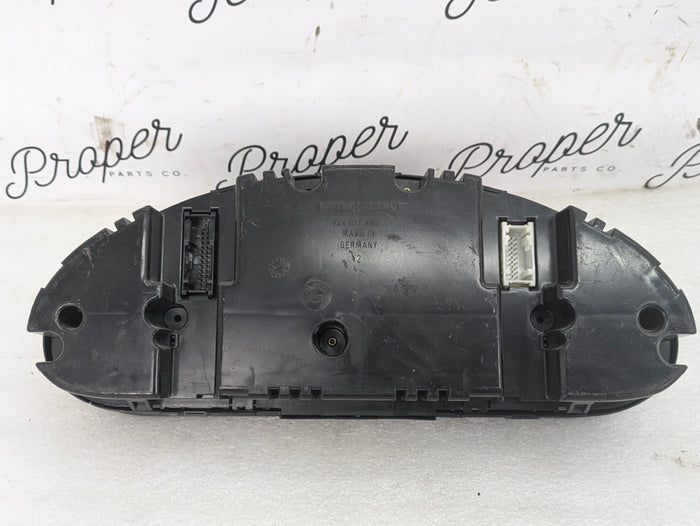 BMW E46 330Ci Coupe/Convertible Grey Face Silver Ring Speedometer Automatic KMH Gasoline Instrument Gauge Cluster 6906875/1036017005