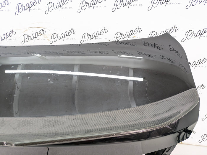 BMW F30 335xi 340xi 330xi 328xi 320i M3 Trunk Lid W/Aftermarket Spoiler Black Sapphire Metallic (475) 41007288757