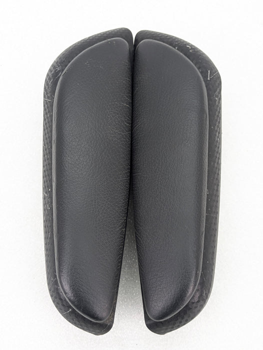 BMW E46 M3 330ci ZHP M Sport Convertible Rear Panel Armrest Set Black Cube Trim *Damaged*