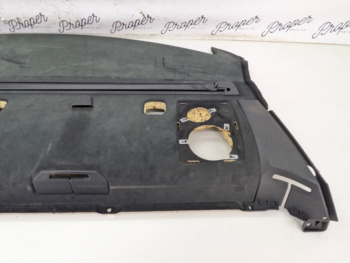 BMW E60 M5 550i 545i Alcantara Schwarz Parcel Shelf & Power Sun Shade 51467897648