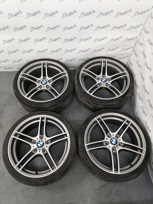 BMW 335IS Style 313 19” Wheel Set 9Jx19 Et 39/ 8J19 Et 37/7844343/6787647/7844344