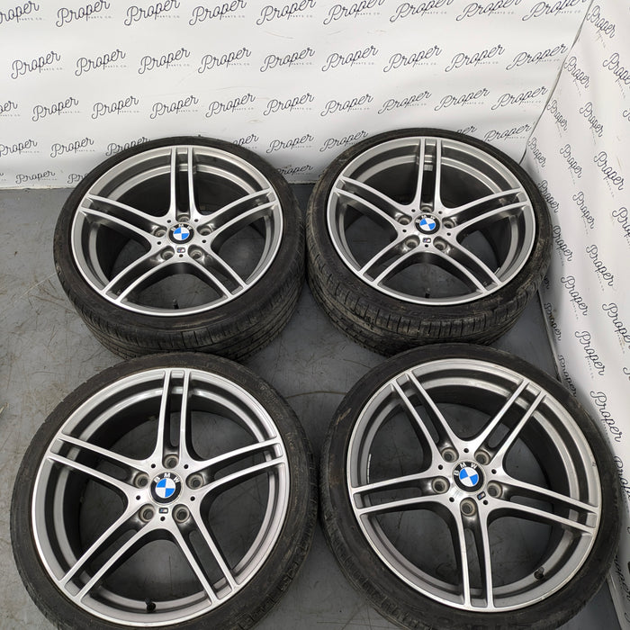 BMW 335IS Style 313 19” Wheel Set 9Jx19 Et 39/ 8J19 Et 37/7844343/6787647/7844344