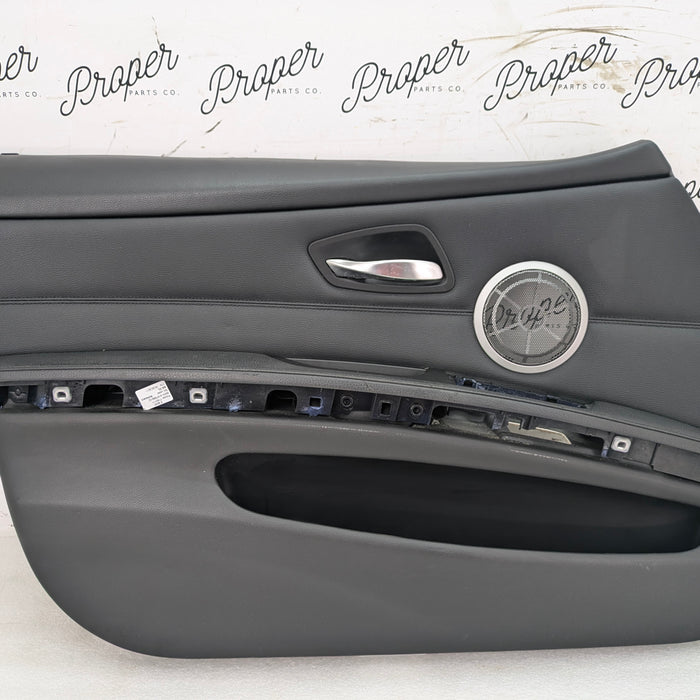 BMW E90 E91 E92 E93 335xi Driver Front Left Door Card Panel 9167869