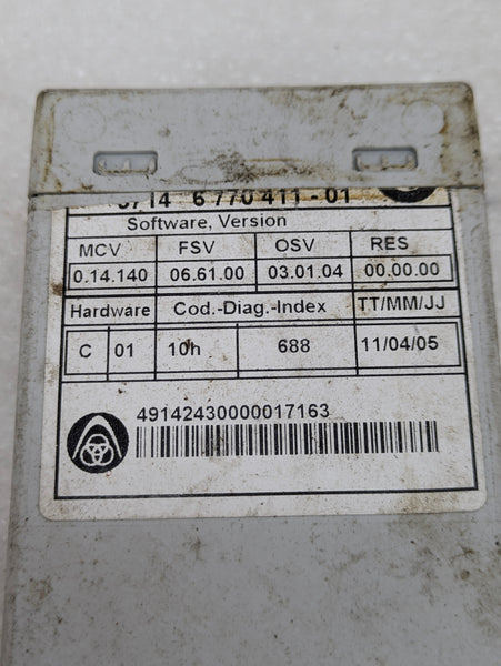BMW E61 530xi 525xi 545i 550i M5 Air Suspension Supply Control EHC Module 6770411