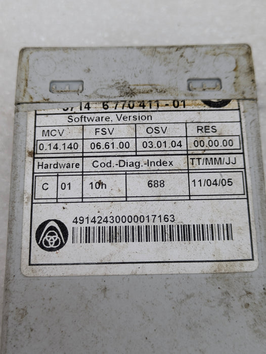 BMW E61 530xi 525xi 545i 550i M5 Air Suspension Supply Control EHC Module 6770411