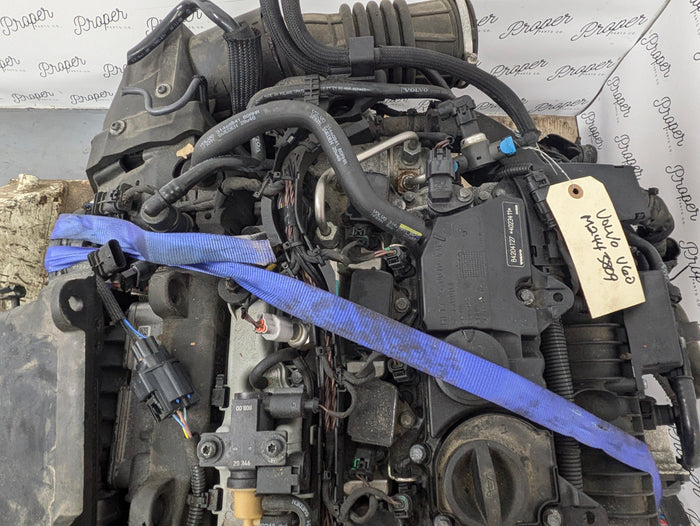 2021 Volvo V60 B4204T27 Complete Engine Assembly W/Turbocharger & Supercharger