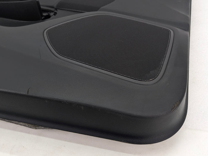2016-2018 Audi 8U Q3 Left Front Driver Interior Door Panel Black 8U1867105 *Damage*