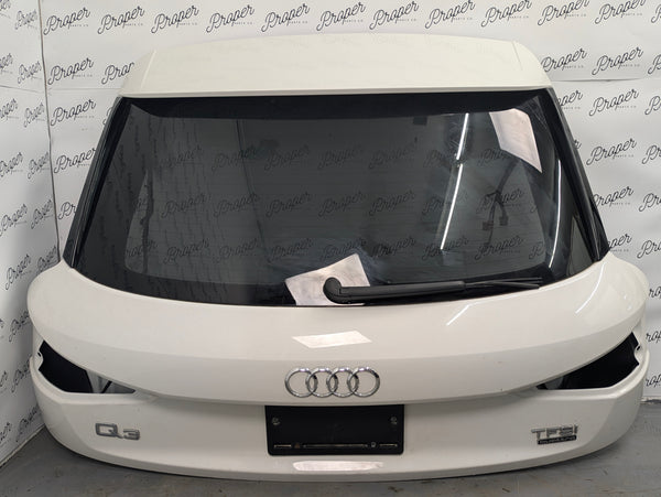 2015-2018 Audi 8U Q3 Rear Tailgate Lift Gate Trunk Lid Cortina White 8U0827025B