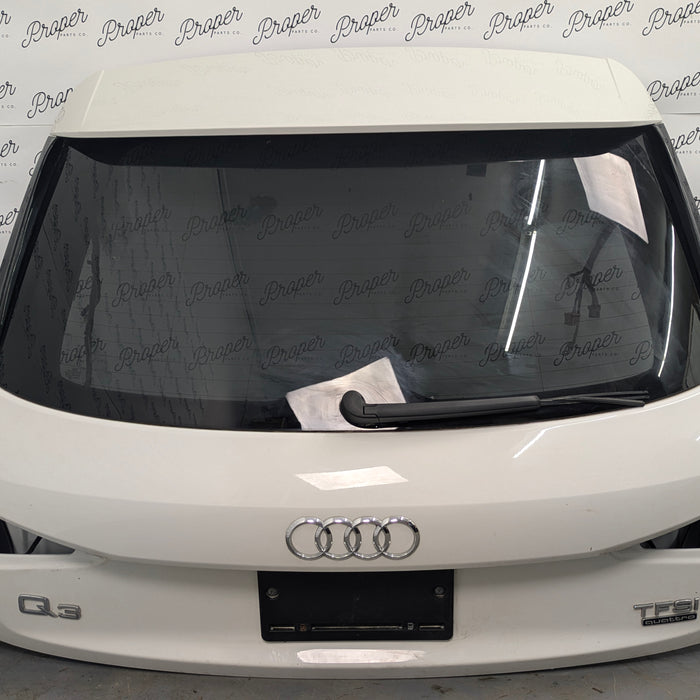 2015-2018 Audi 8U Q3 Rear Tailgate Lift Gate Trunk Lid Cortina White 8U0827025B