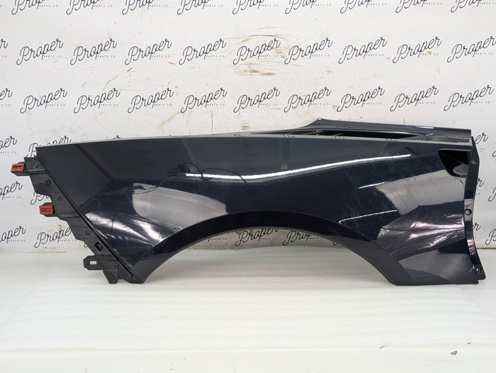Chevrolet C7 Corvette Stingray Z51 Rear Right Passenger Quarter Fender Night Race Blue Metallic (GXH) 23197623