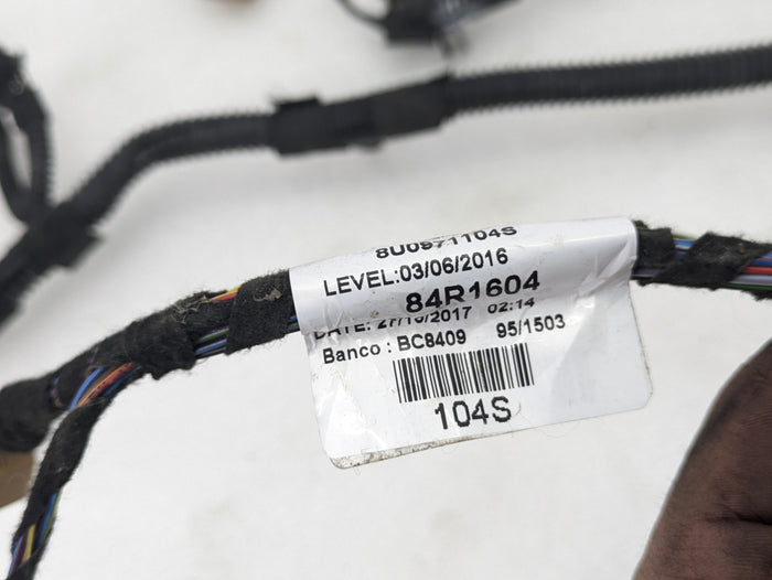 2016-2018 Audi 8U Q3 Rear Bumper Wiring Harness & Parking Distance Control Sensors 8U0971104S
