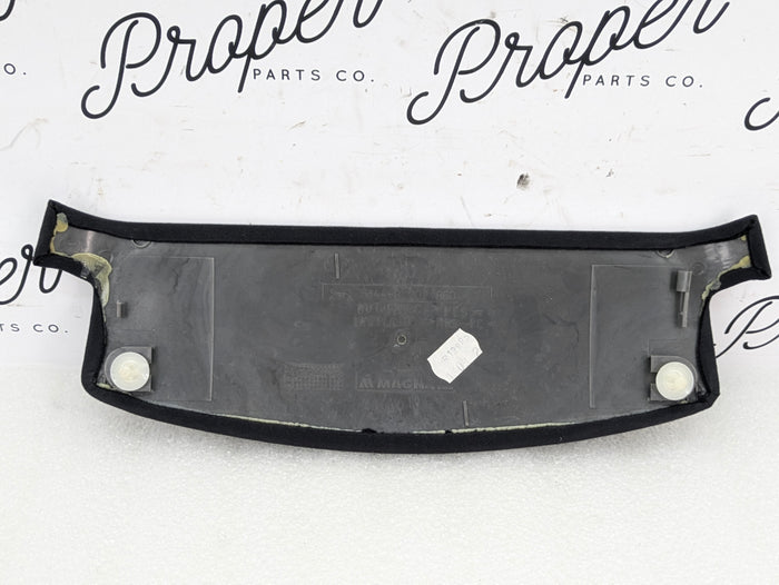 BMW E46 M3 Third 3rd Brake Light & Headliner Trim Cover Black 63257219086/51442699061