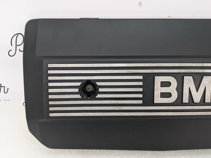 BMW E46 330ci 328ci 325ci 323ci 320i M54 Engine Ignition Valve Cover Vanity Trim Set 1710781/1707404