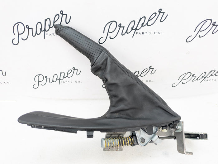 BMW E82 E88 135i 128i M Sport Perforated Parking Brake Handle & Leather Boot 8036111
