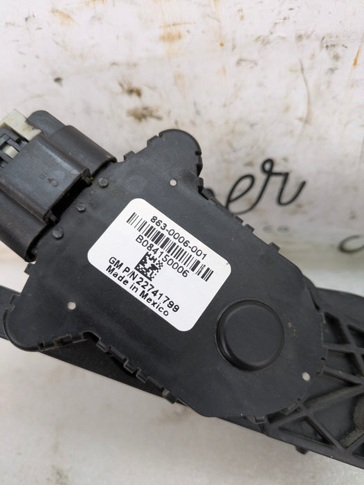 2015 Chevrolet 5th Gen Camaro 2SS Accelerator/Throttle/Gas Pedal & Travel Position Sensor 22741799