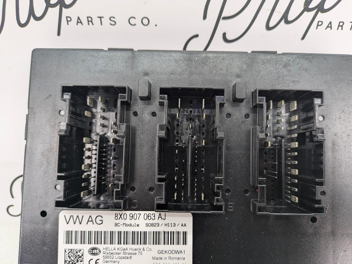 2015-2018 Audi 8U Q3 On Board Power Supply Body Control Module 8X0907063AJ