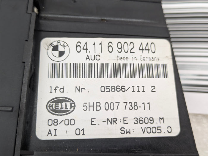 BMW E46 M3 330ci 328ci 325ci 323ci Automatic HVAC Climate Control Panel Buttons 6902440