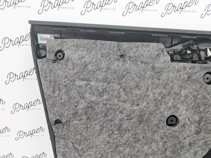 2016-2018 Audi 8U Q3 Right Front Interior Door Panel Black 8U18994R2