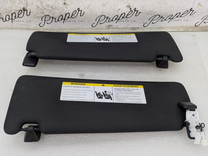 BMW F36 F32 F30 F31 F34 440xi 435xi 428xi 430xi Left & Right Black Sun Visor Set 8061314/8061313