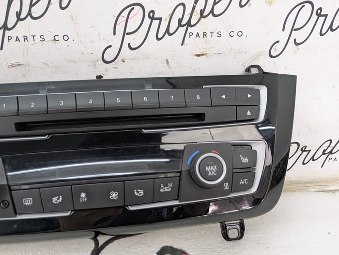 BMW F36 F32 F30 F31 F33 F34 440xi 430xi 435xi 428xi LCI HVAC Climate Control Panel Radio Buttons 6832881