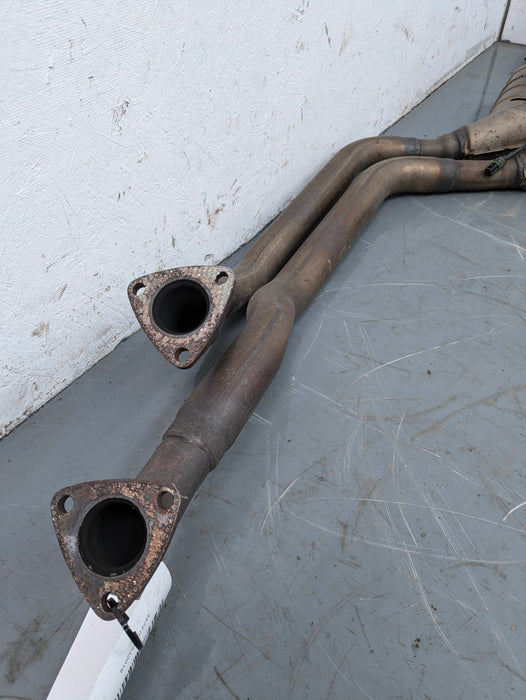 BMW Z3 M Coupe Roadster S52 Exhaust System Mid Section & Catalytic Converters 1744163/1744164