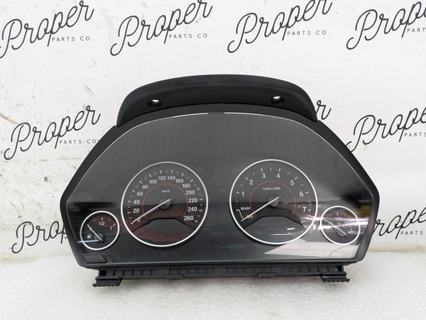 BMW F30 335xi Instrument Gauge Cluster Speedometer Tachometer KPH 9232895/9295860