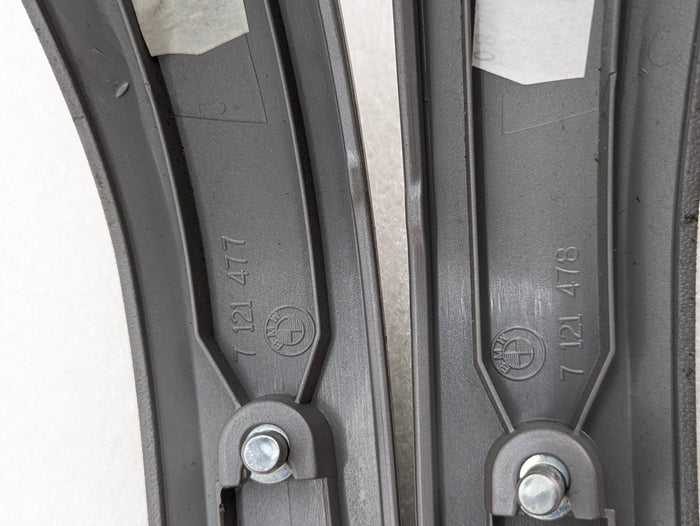 BMW E90 E91 325xi 335xi 330xi 328xi 323i Non-iDrive/Navigation Silver Interior Trim Set