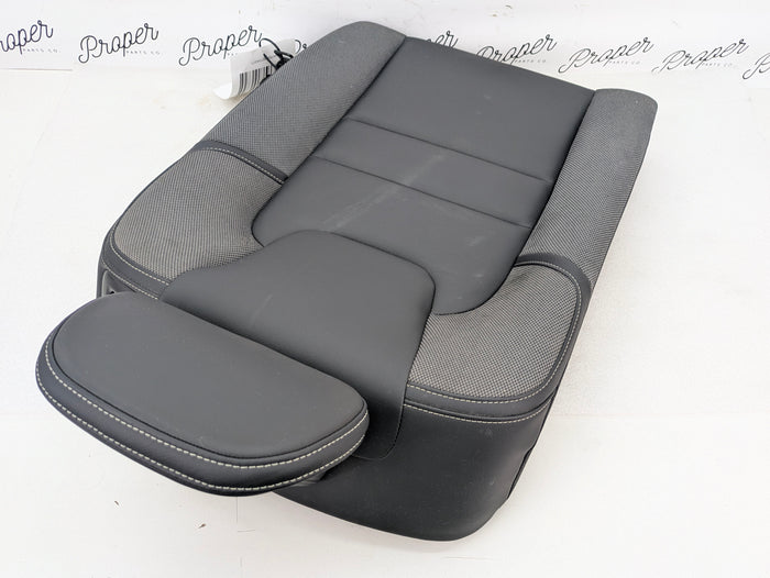 2021 Volvo V60 T6 R-Design Rear Left Black Leather Upper Seat Back *DAMAGED*