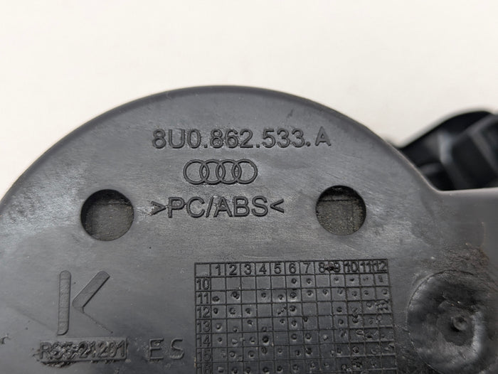 Audi 8U Q3 Front Center Console Dual Drink Cup Holders 8U0862533A