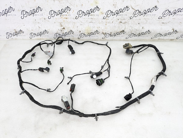 2018 Chevrolet 6th Gen Camaro 2SS Rear Bumper Wiring Harness W/Parking Distance Sensors 23401920/52019546 *DAMAGED*