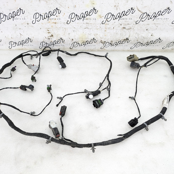 2018 Chevrolet 6th Gen Camaro 2SS Rear Bumper Wiring Harness W/Parking Distance Sensors 23401920/52019546 *DAMAGED*