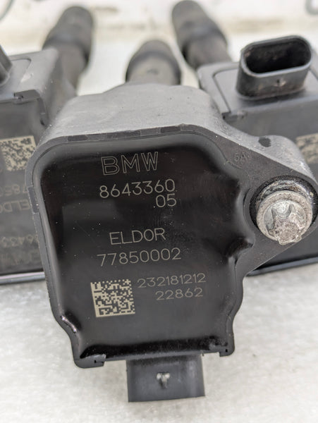 BMW F34 F30 F31 F32 F33 F36 340i 440i B58 Engine Ignition Coil Pack Set 8643360