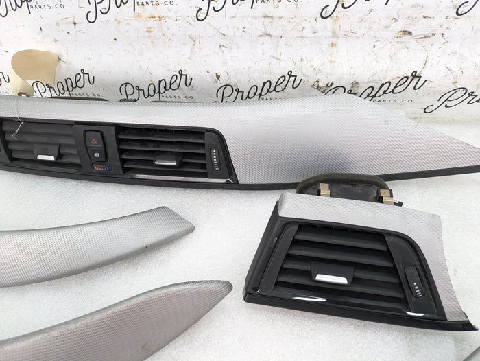 BMW F32 F33 4 Series M Sport Glacier Silver Trim Set 9218549/9218552