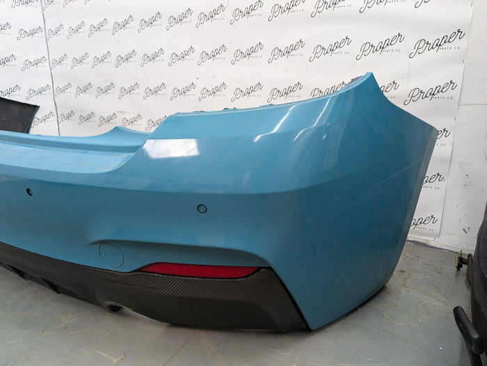BMW F22 F23 228xi 228i 230xi 230i M Sport Rear Bumper W/PDC Sensors 51128055965 *WRAPPED*