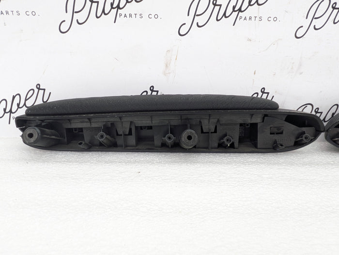 BMW E46 M3 330ci 325ci ZHP M Sport Coupe Rear Panel Armrest Set Black Cube Trim 8241211/8241212