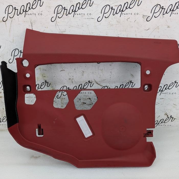 BMW F36 440xi Right/Passenger Side Dashboard Lower Knee Kick Panel Trim Coral Red 9218558