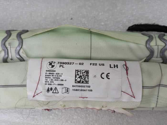 BMW F22 228xi 230xi M235xi M240xi F87 M2 Left/Driver Side Roof Curtain Airbag 7390327