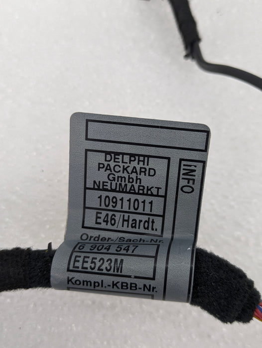 BMW E46 M3 330ci 325ci 323ci Convertible Hard Top Wiring Harness 6904546/6904547/61126904547