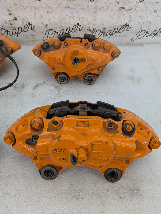 BMW F30 F31 F32 F33 F36 340 440 435 335 M sport Orange Brembo Brake Caliper Set Front & Rear