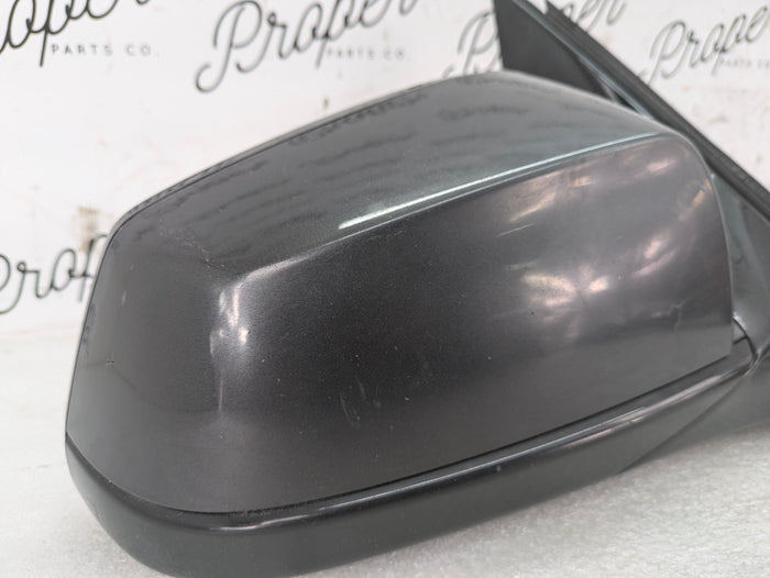 BMW F10 SHADOWLINE/GLOSS BLACK MIRROR RIGHT HEATED/CAMERA/AUTO DIP 51167321864 *DAMAGED*