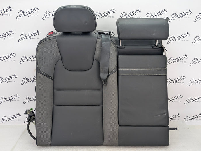 2021 Volvo V60 T6 R-Design Rear Right/Center Black Leather Upper Seat Back *DAMAGED*