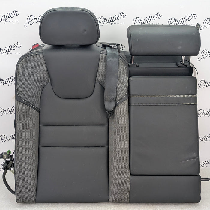 2021 Volvo V60 T6 R-Design Rear Right/Center Black Leather Upper Seat Back *DAMAGED*