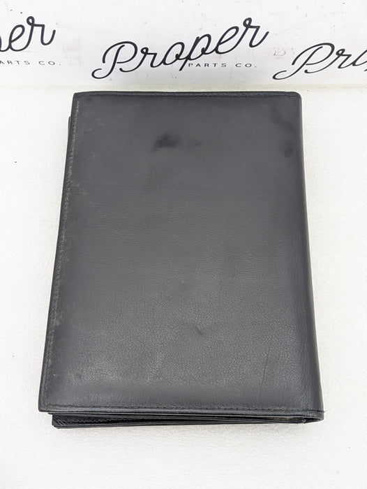 BMW E39 5 Series Owners Radio Phone Manual & Leather Slip Case 01419791277