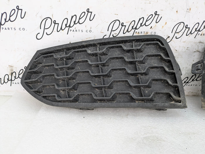 BMW F22 F23 228xi M235xi 230xi M240xi M Sport Front Bumper Lower Left/Right Grille Set 8056798/8061875
