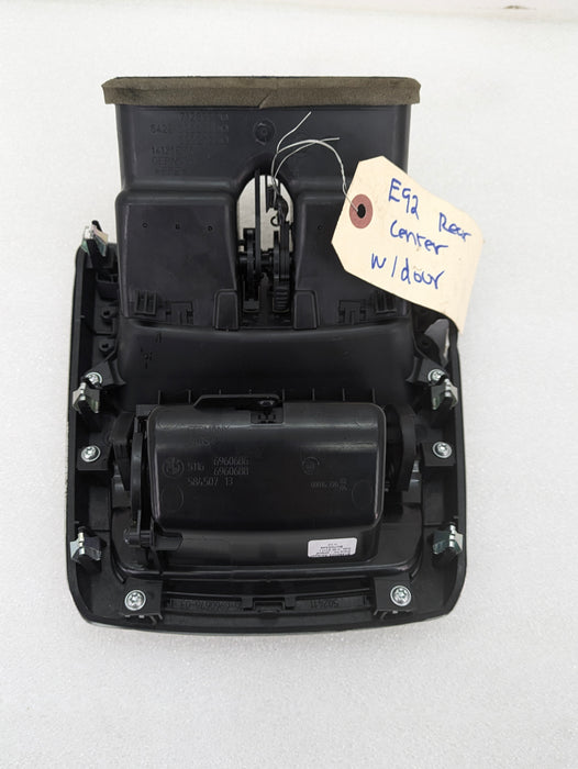 BMW E92 335xi 335i 328xi 328i Coupe Brushed Aluminum iDrive Interior Trim Set *DAMAGE*