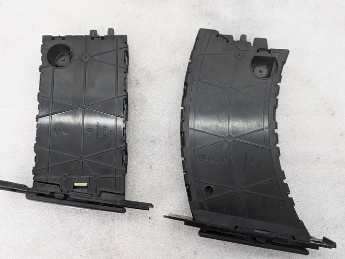 BMW E90 E91 E92 E93 3 Series Front Cupholder Black Set Pair 7127406/7127461