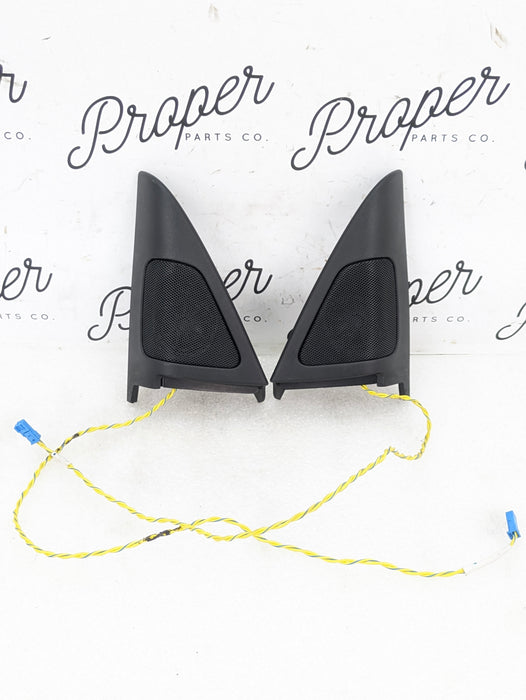 BMW E93 E92 335is 335i 328i M3 Left/Right Front Door Individual Audio Tweeters W/Trim 7839851/7119174/7119173