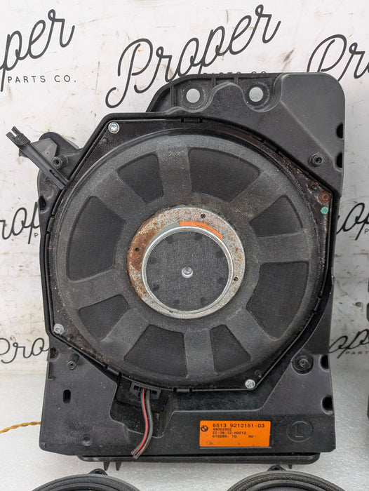 BMW F30 335xi 328xi 340xi 330xi Complete Harman Kardon Audio Speaker/Subwoofer/Tweeter Set