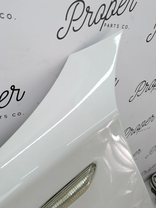 BMW E82 E88 135i 128i Left/Driver Side Fender Alpine White 3 (300) *Damaged