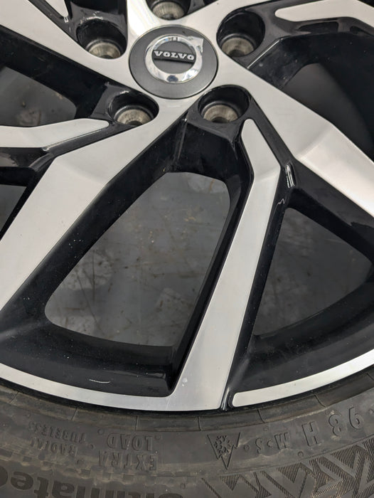 2021 Volvo V60 T6 R-Design Y Spoke Black Diamond Cut Wheel 8 X 18 Et 42 31471311 #2